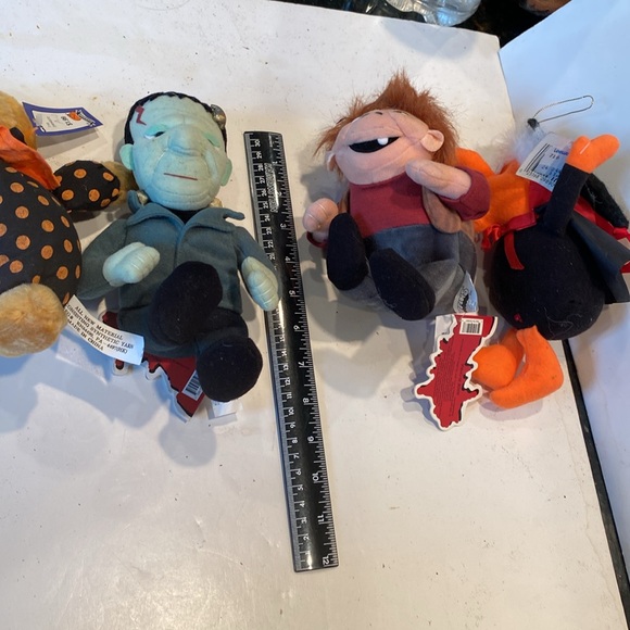 NWT & Vintage 1990s Lot of 4 Halloween Plush